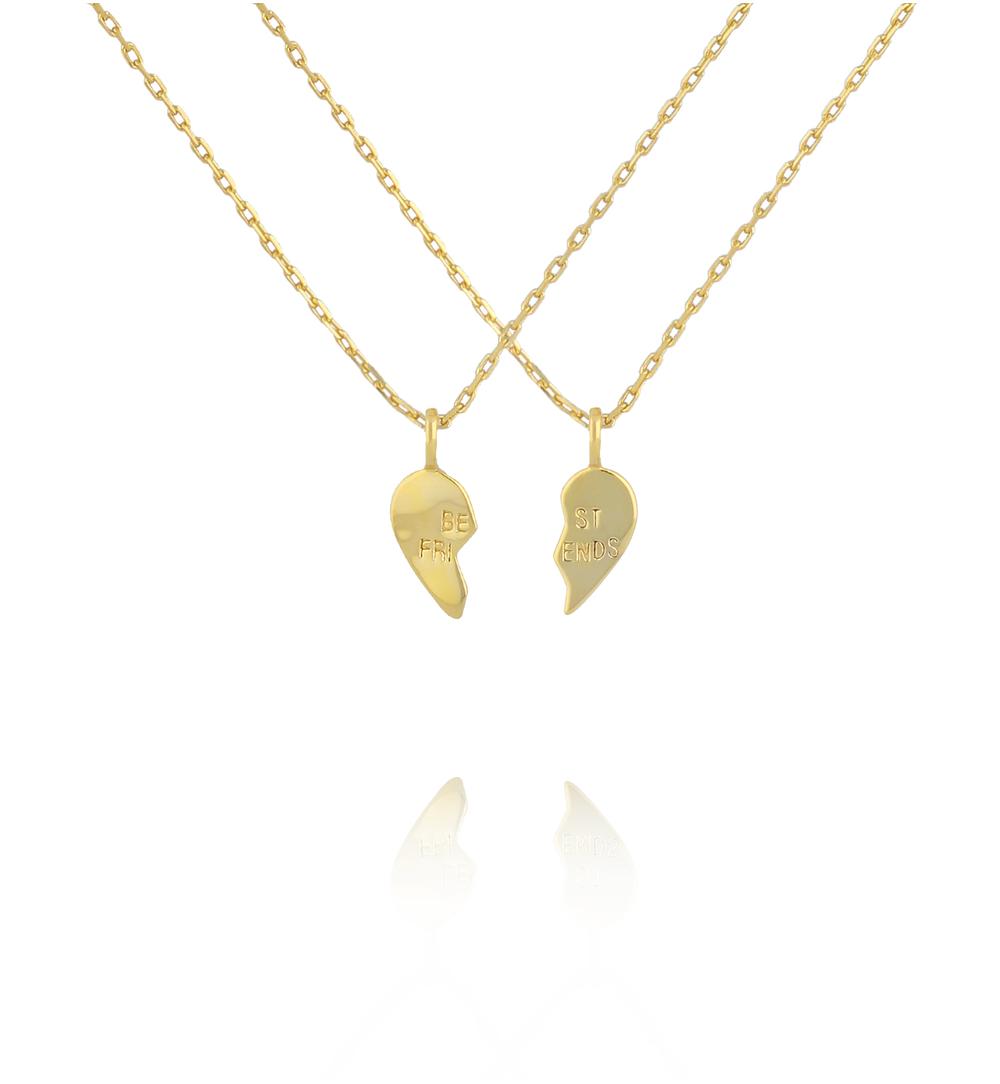 Zestaw dwóch naszyjników „Best Friends” NCA0083