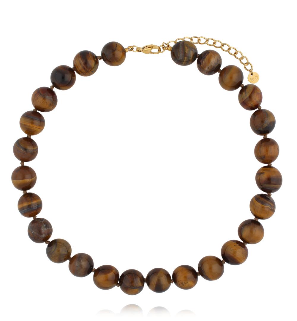 Naszyjnik z tygrysim okiem NPA1532