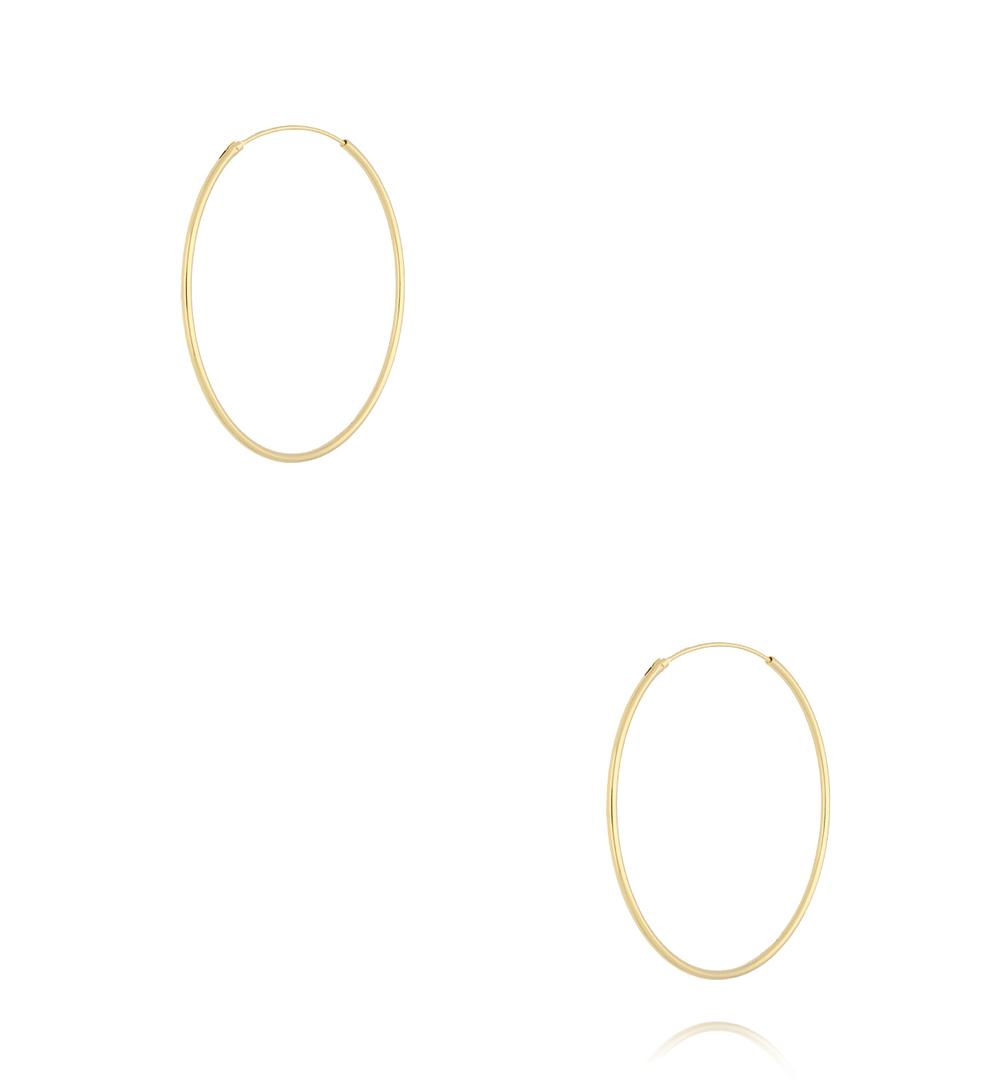 Kolczyki koła złote KCA0184