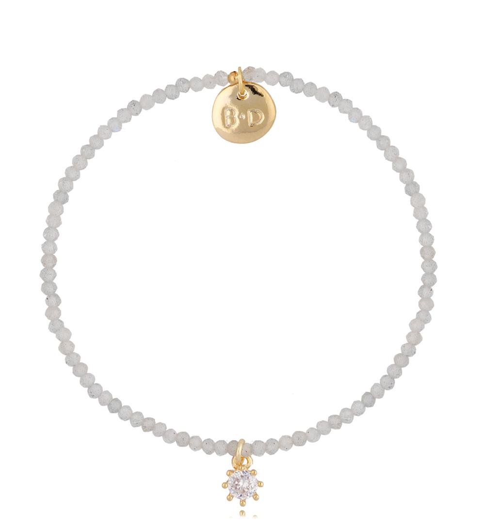 Bransoletka z kwarcami i cyrkonią Margaret BTW0616