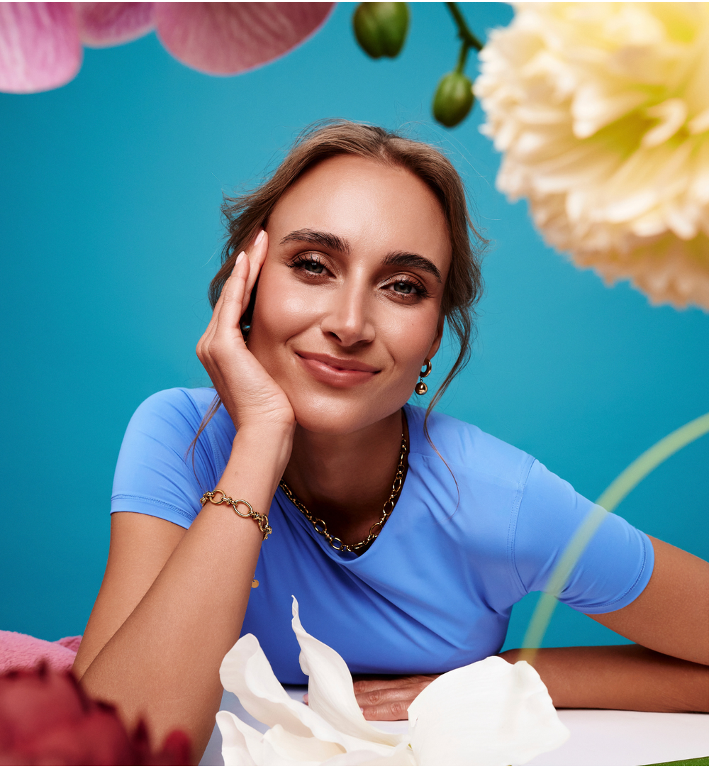 Bransoletka złoty łańcuch BSY0318