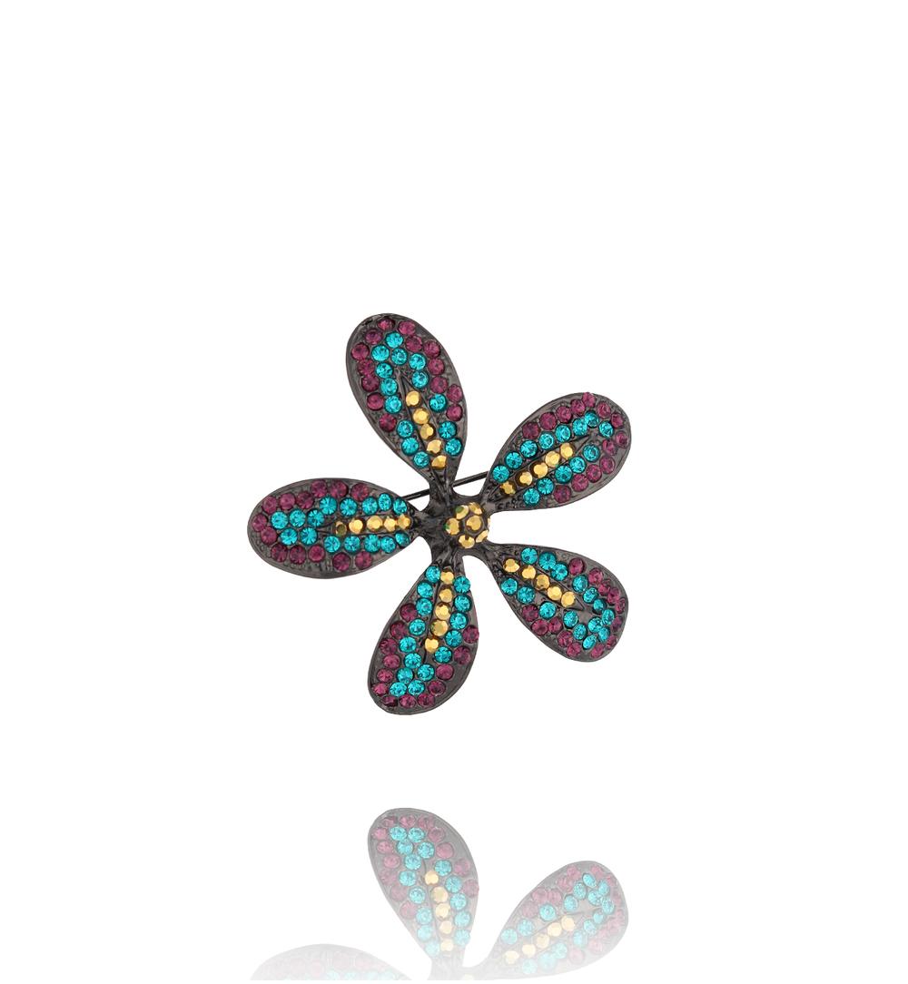 Broszka z kwiatkiem Fiore TurcheseBRSS0173