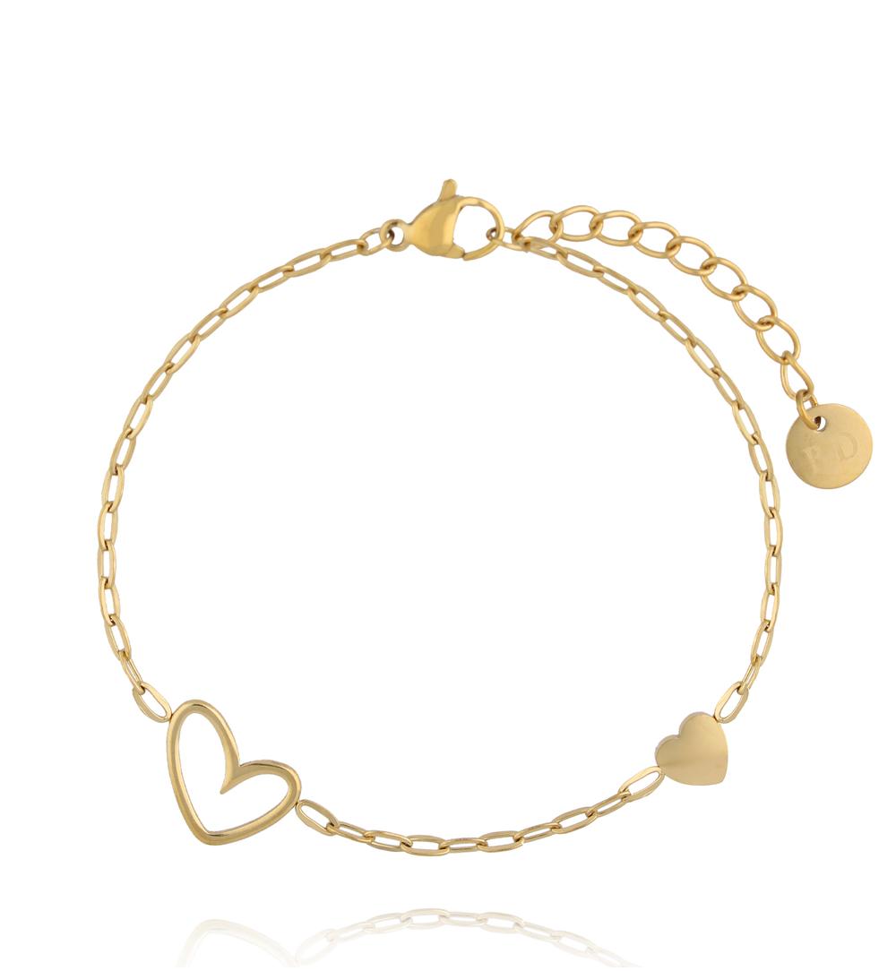 Bransoletka Dwa Serca BSY0625