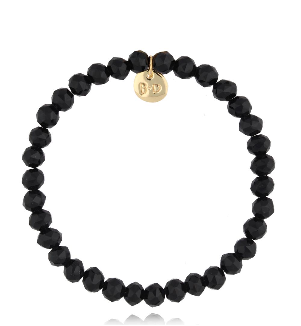 Bransoletka czarna Basic BTW2237