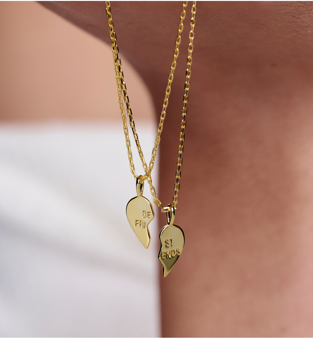 Zestaw dwóch naszyjników „Best Friends” NCA0083