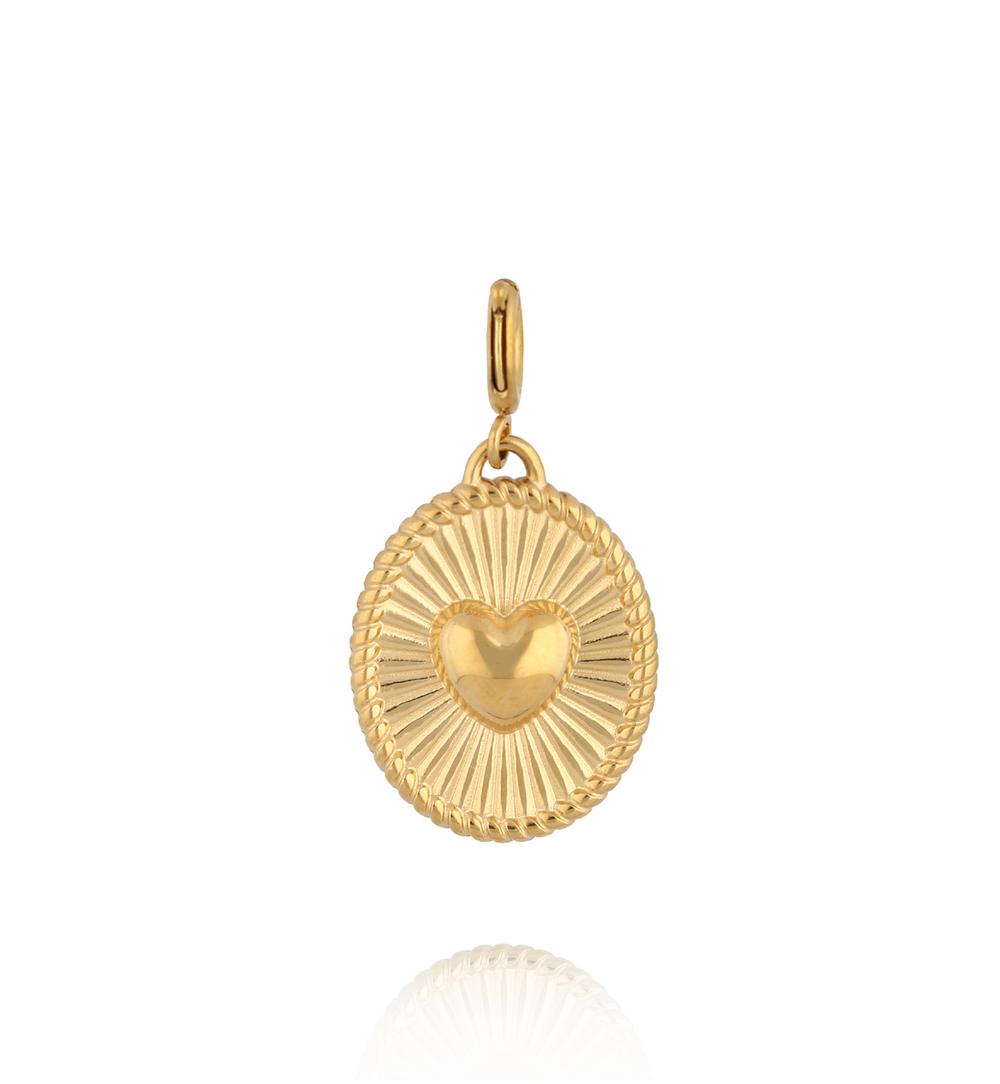 Charms Medalion z Sercem CHA0022