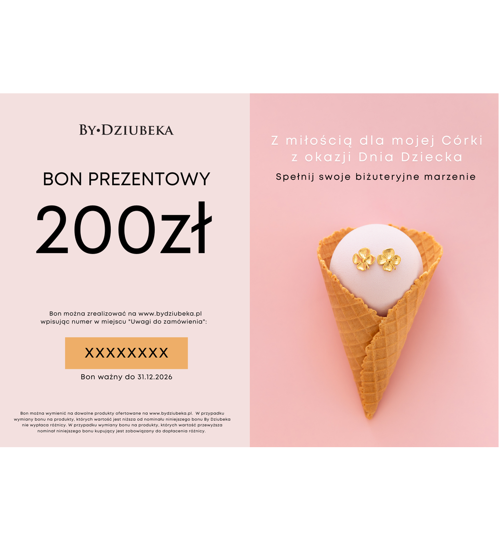 Bon Prezentowy 200 zł DZIEŃ DZIECKA online do wydruku BON200DD