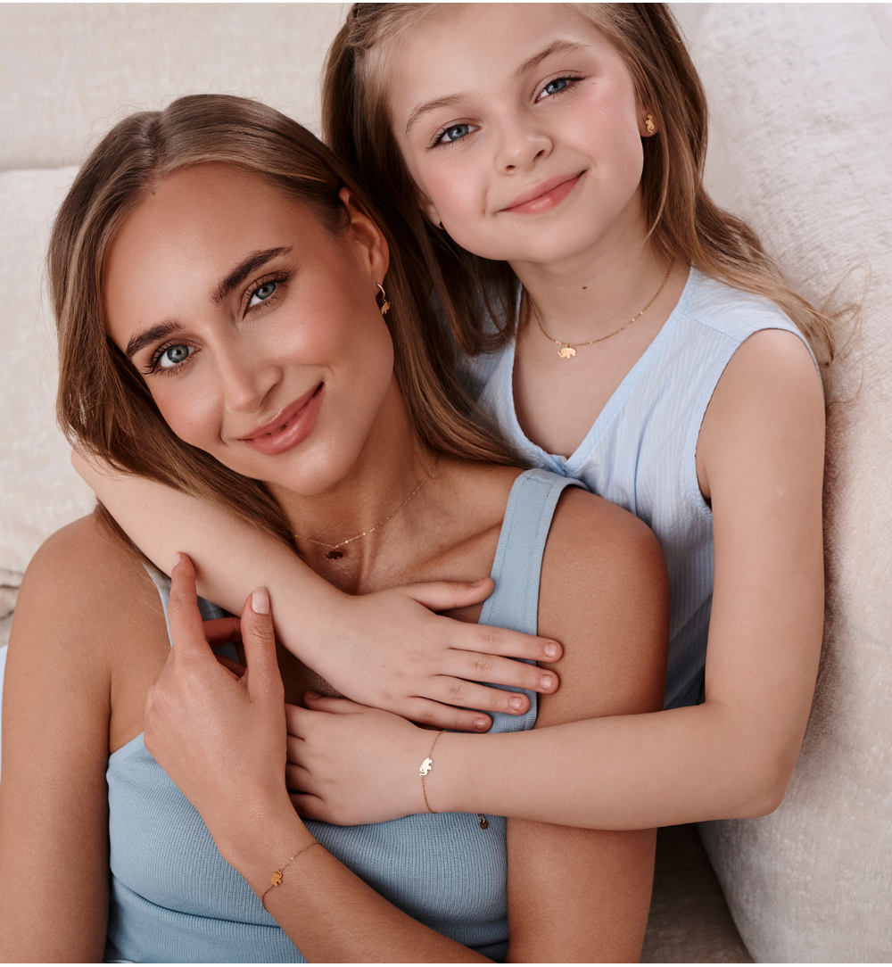 Naszyjnik ze słonikiem dla córki NSY0780