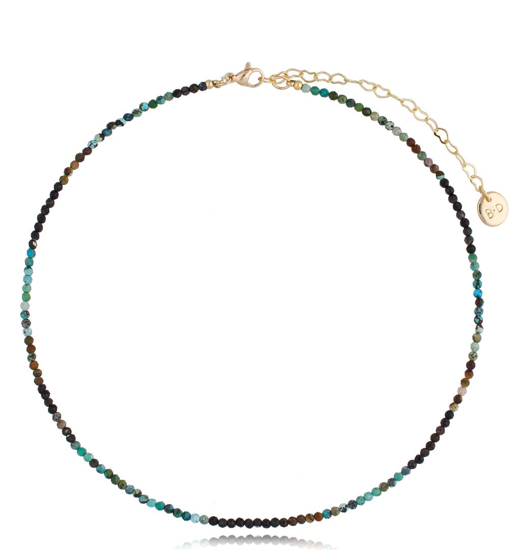 Naszyjnik z turkusami Basic NTW0463