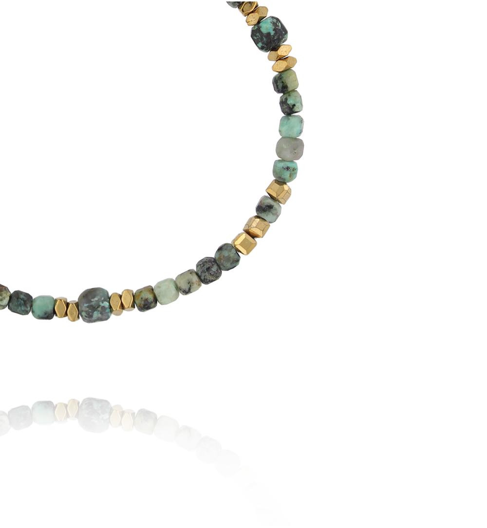 Bransoletka z turkusu afrykańskiego BPA0577