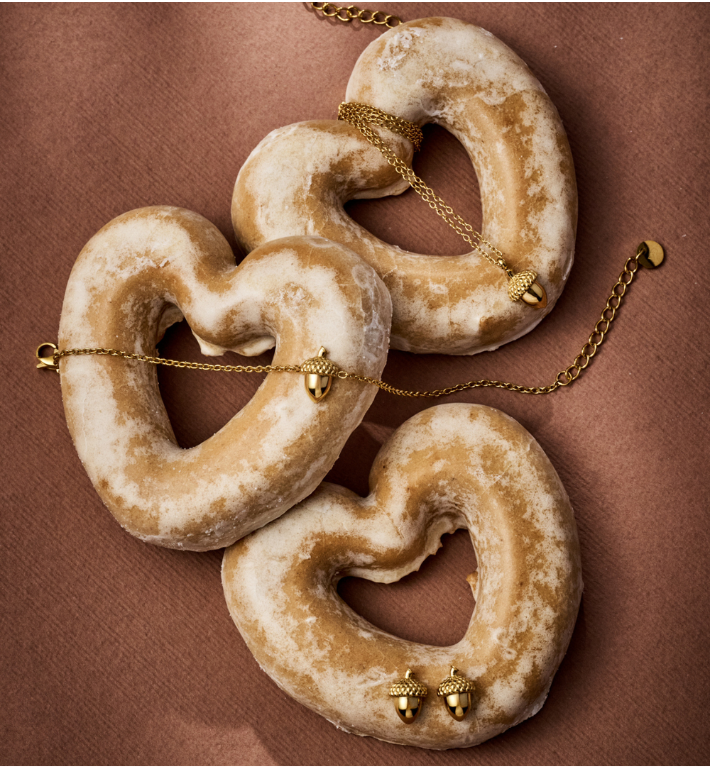 Naszyjnik z żołędziem złoty NSA1327