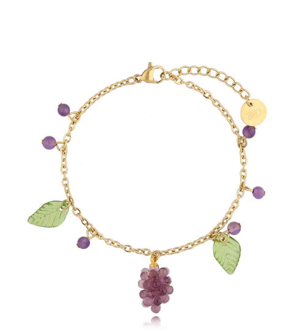 Bransoletka z winogronami Fruits Lover BSC1521