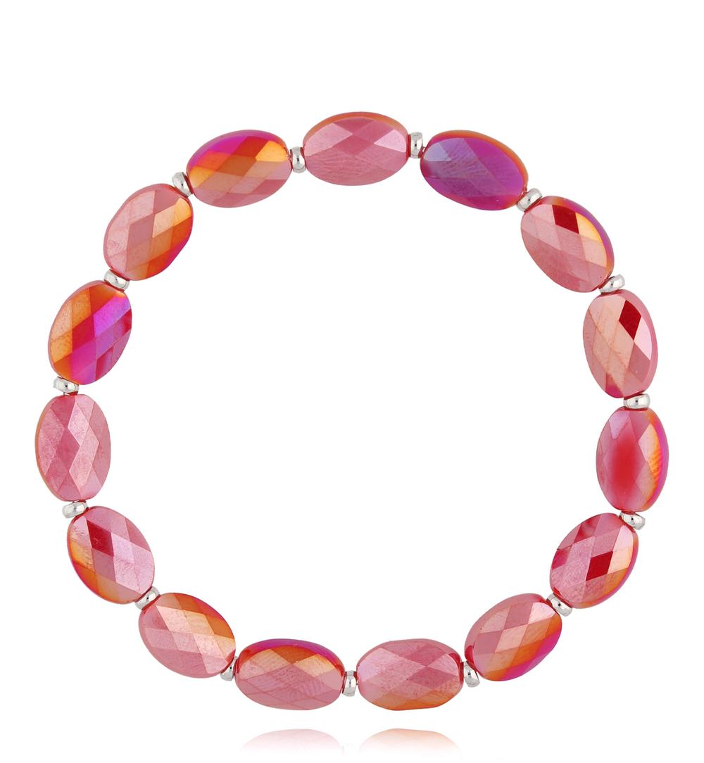 Bransoletka z czerwonymi kryształkami Togue BCY0141