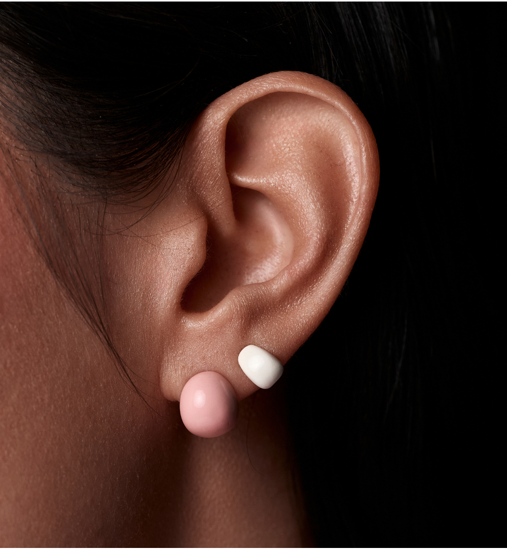 Zestaw kolczyków w pastelowych kolorach KMB0051