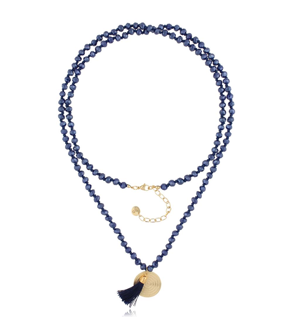 Naszyjnik długi z kryształkami Summer Song NSH0066