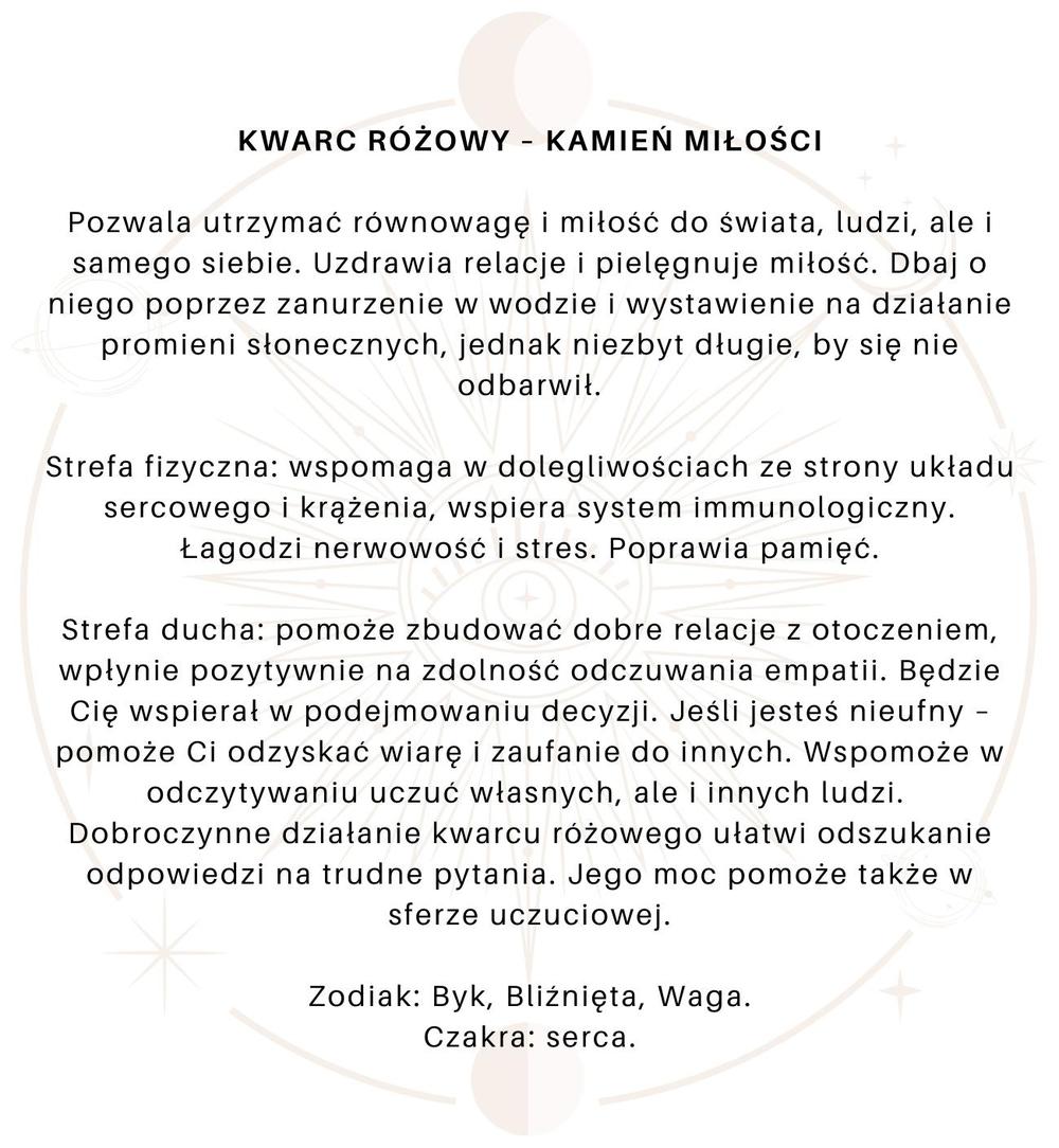 Bransoletka srebrna z różowym kwarcem LOVE BGE0003