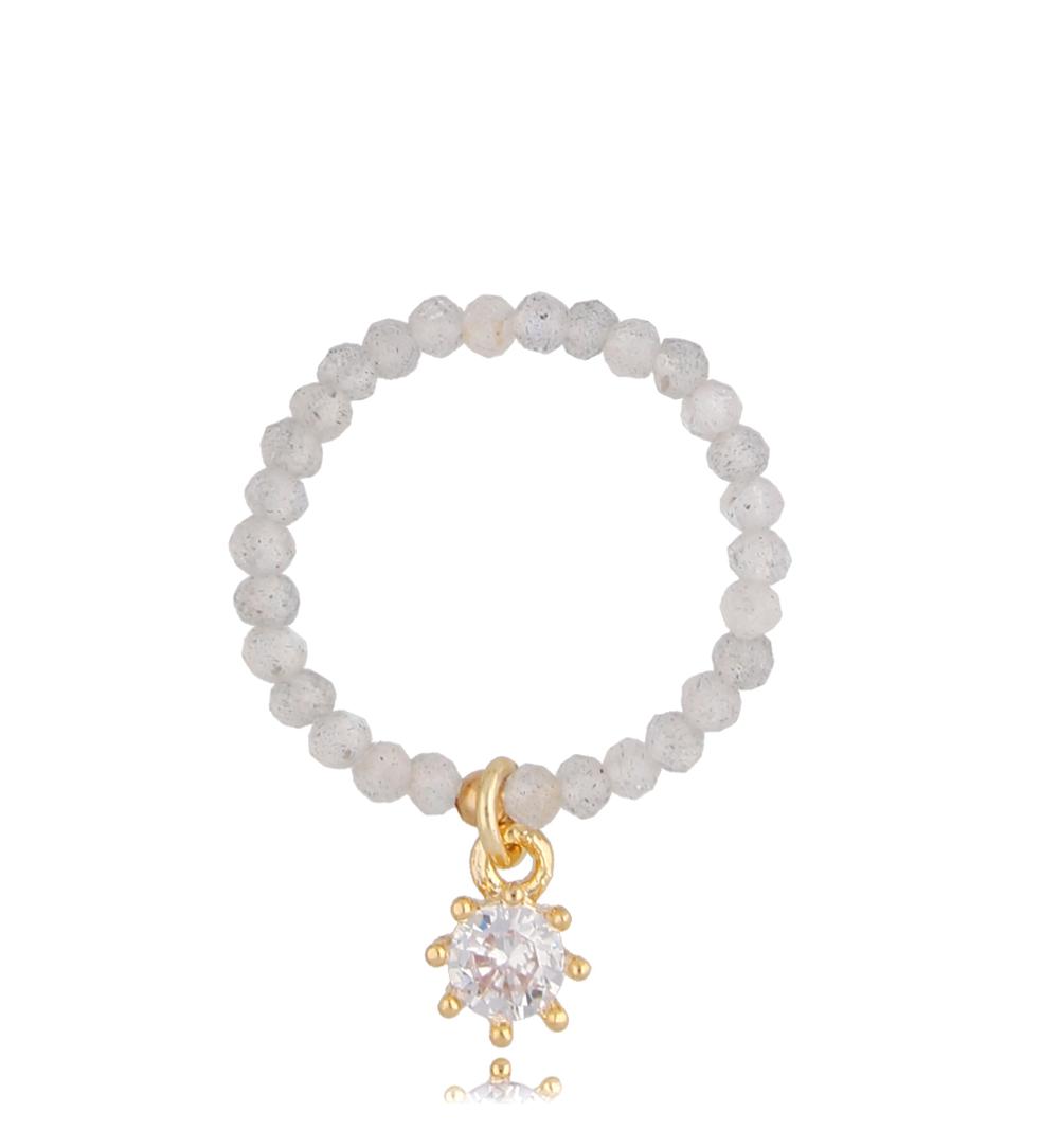 Pierścionek z labradorytami Margaret PTW0266