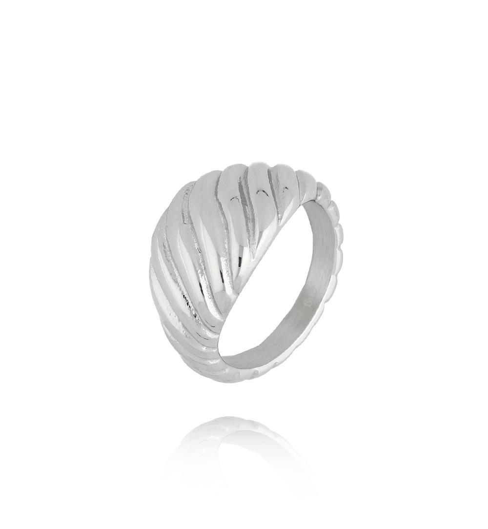 Pierścionek srebrny skręcany Twist PSA0684
