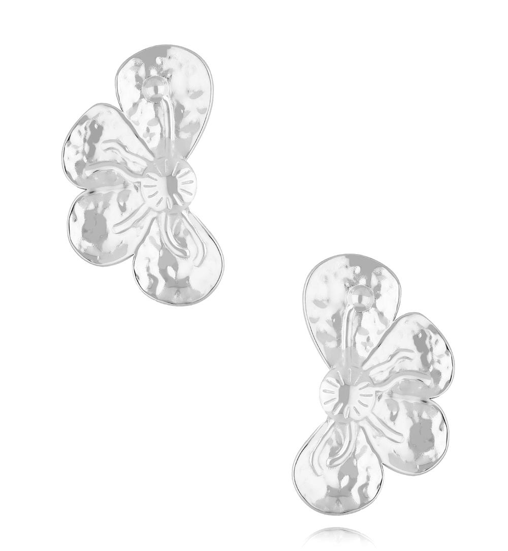 Kolczyki srebrne kwiatki Floral KSA2127
