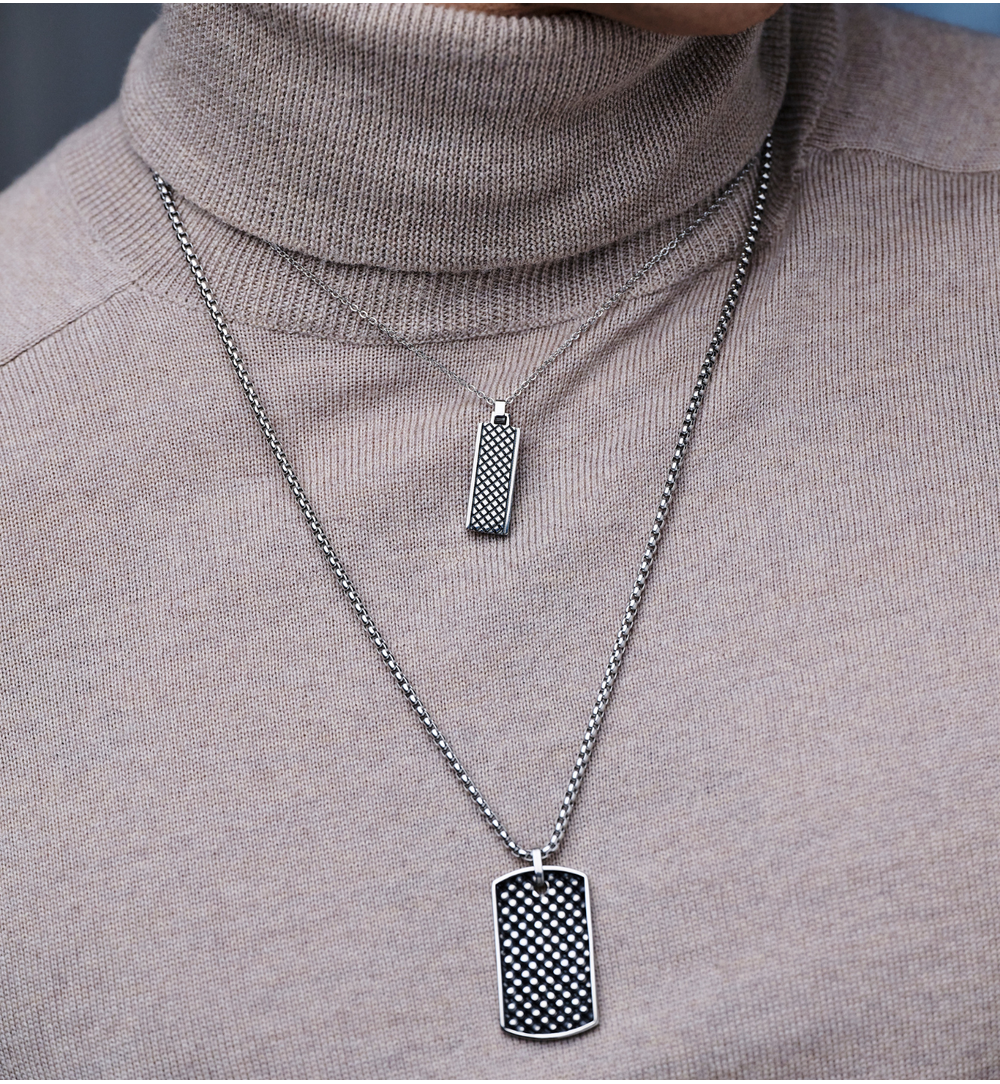 Naszyjnik męski nieśmiertelnik Geir NMITC0139