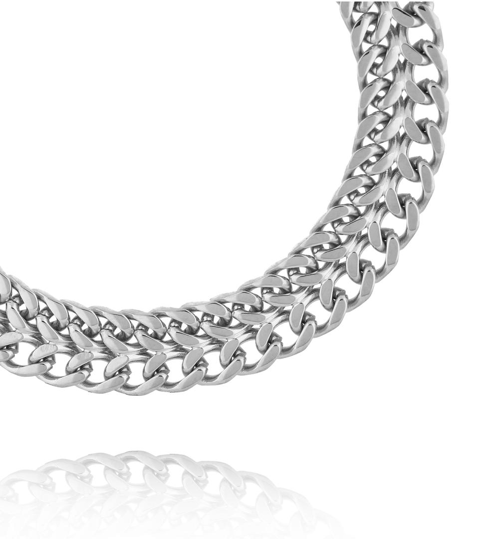 Bransoletka srebrny łańcuch BSY0321