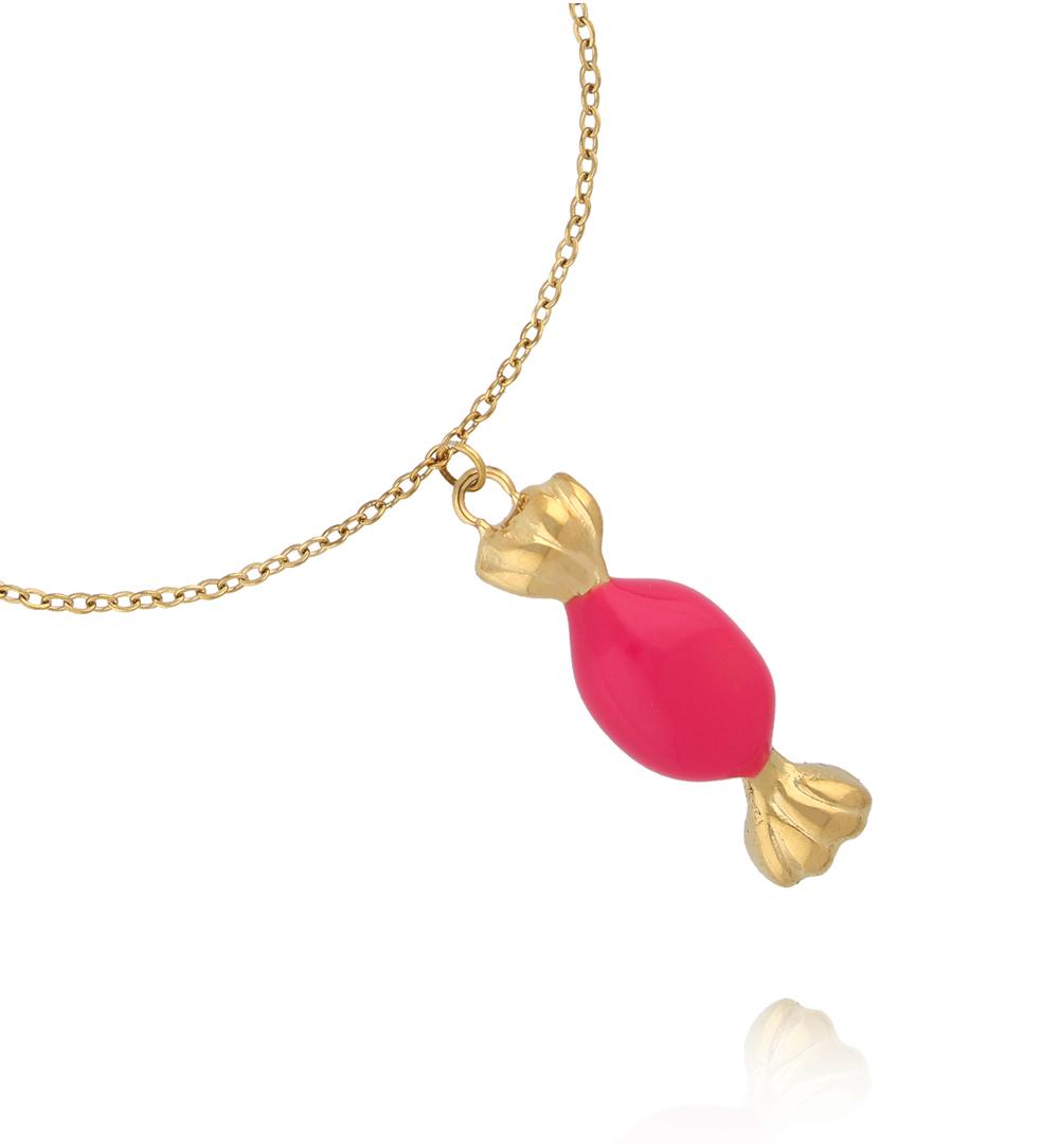 Bransoletka dla dziewczynki z zawieszką cukierka BSY0563