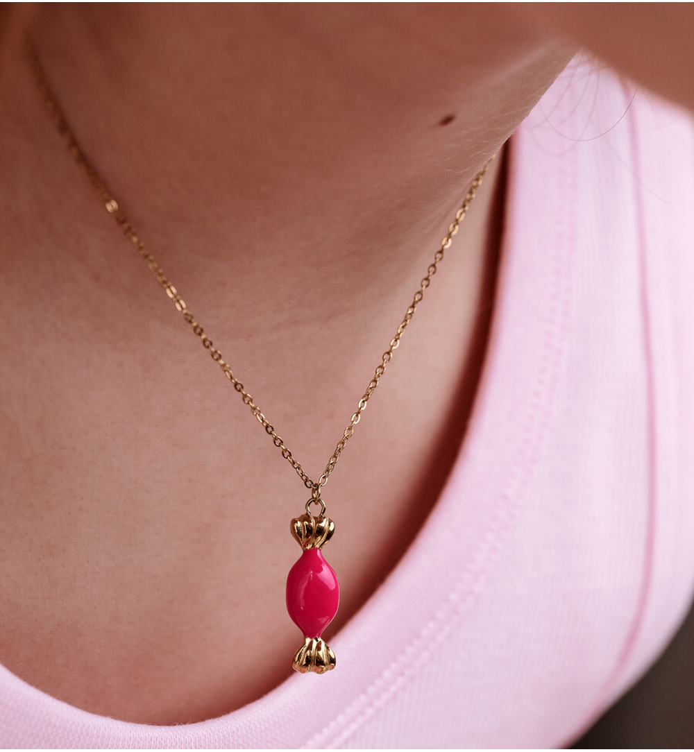 Zestaw biżuterii dla dziewczynki z cukierkami ZN0225