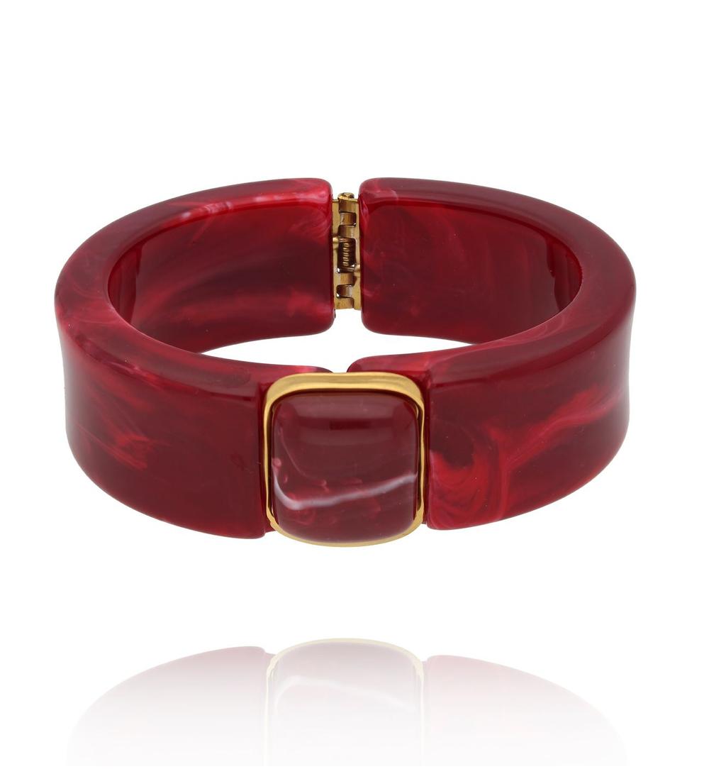 Zestaw bordowych bransoletek ZN0096