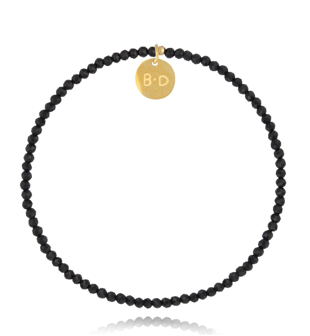 Bransoletka z czarnymi turmalinami Basic BTW2902