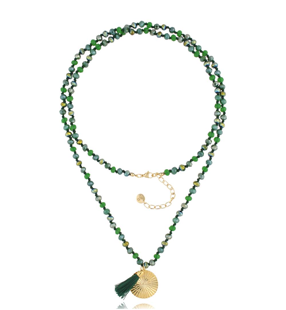 Naszyjnik długi z kryształkami Summer Song NSH0072