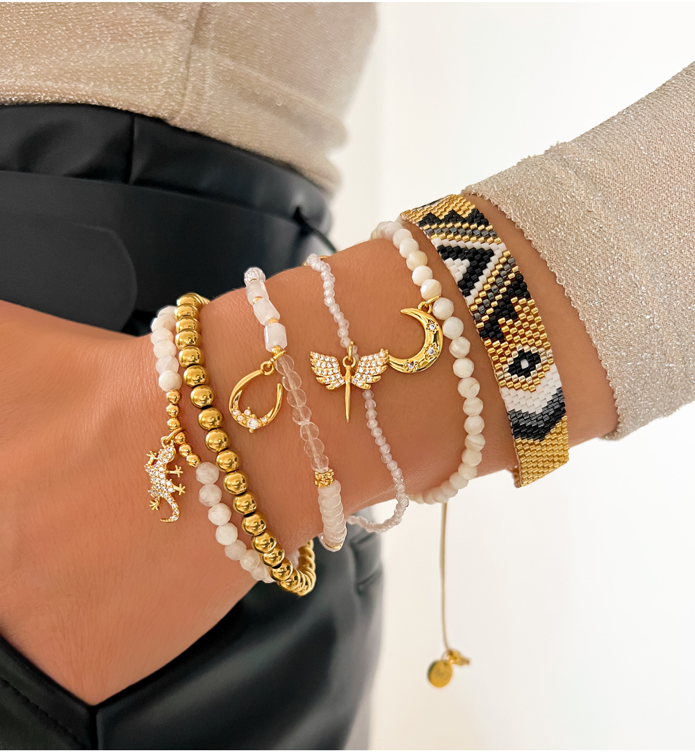 Bransoletka czaro złota pleciona Ersa BSC1322