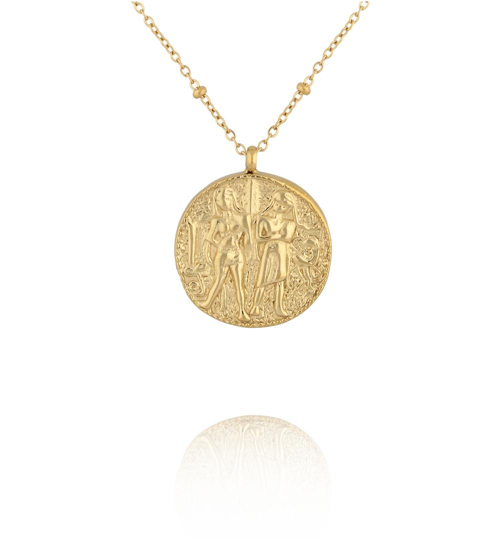 Naszyjnik znak zodiaku Bliźnięta NSA1541