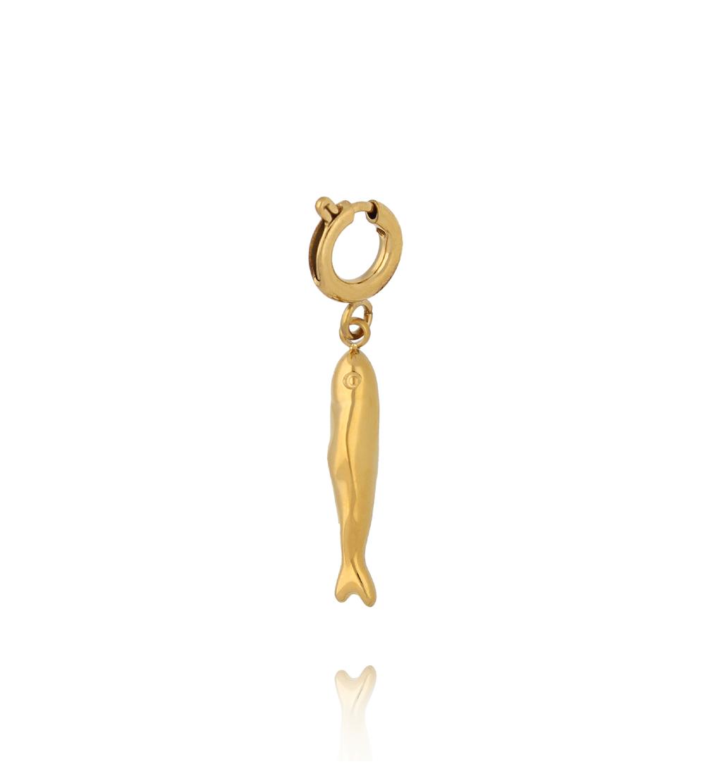 Charms złota smukła rybka CHA0122