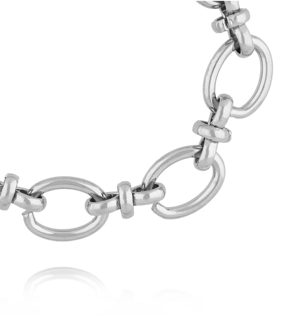 Bransoletka srebrny łańcuch BSY0317