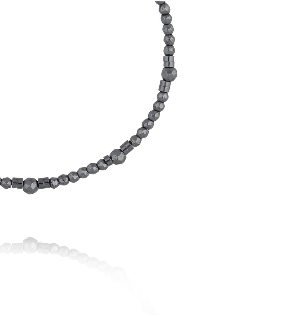 Bransoletka z hematytami BTW3642