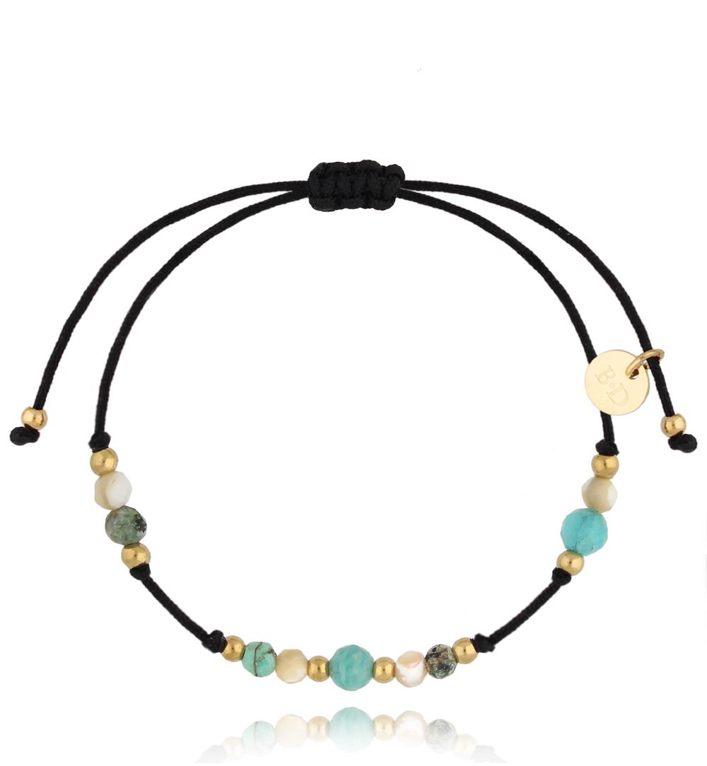 Bransoletka z amazonitami Universe Stones BSC1397