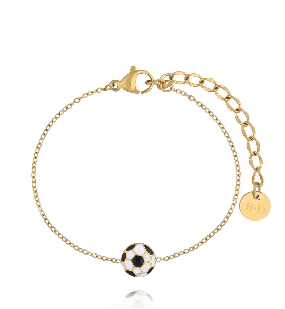 Zestaw biżuterii dla córki z piłką nożną ZN0217