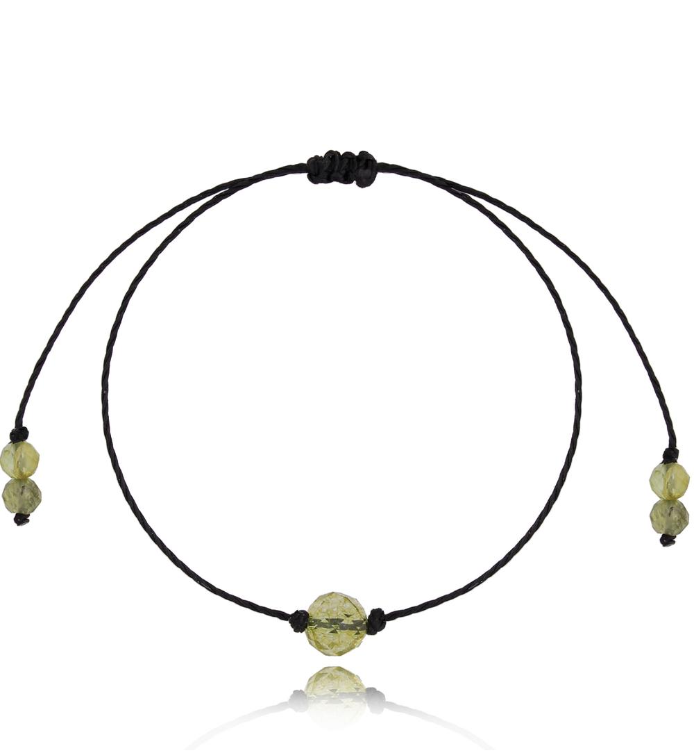Bransoletka z olwinem Birthstones Sierpień BGL0647