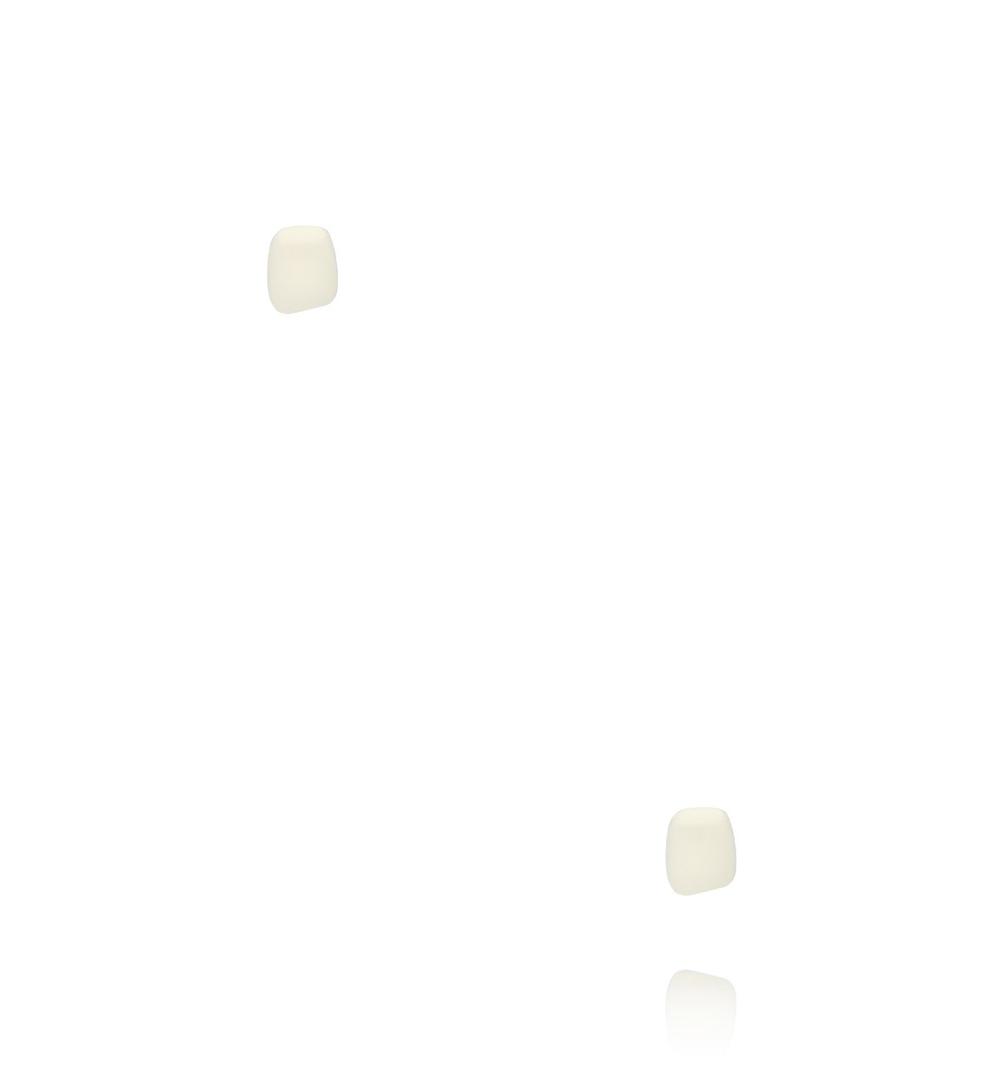 Zestaw kolczyków bordowych, czarnych i białych KMB0049