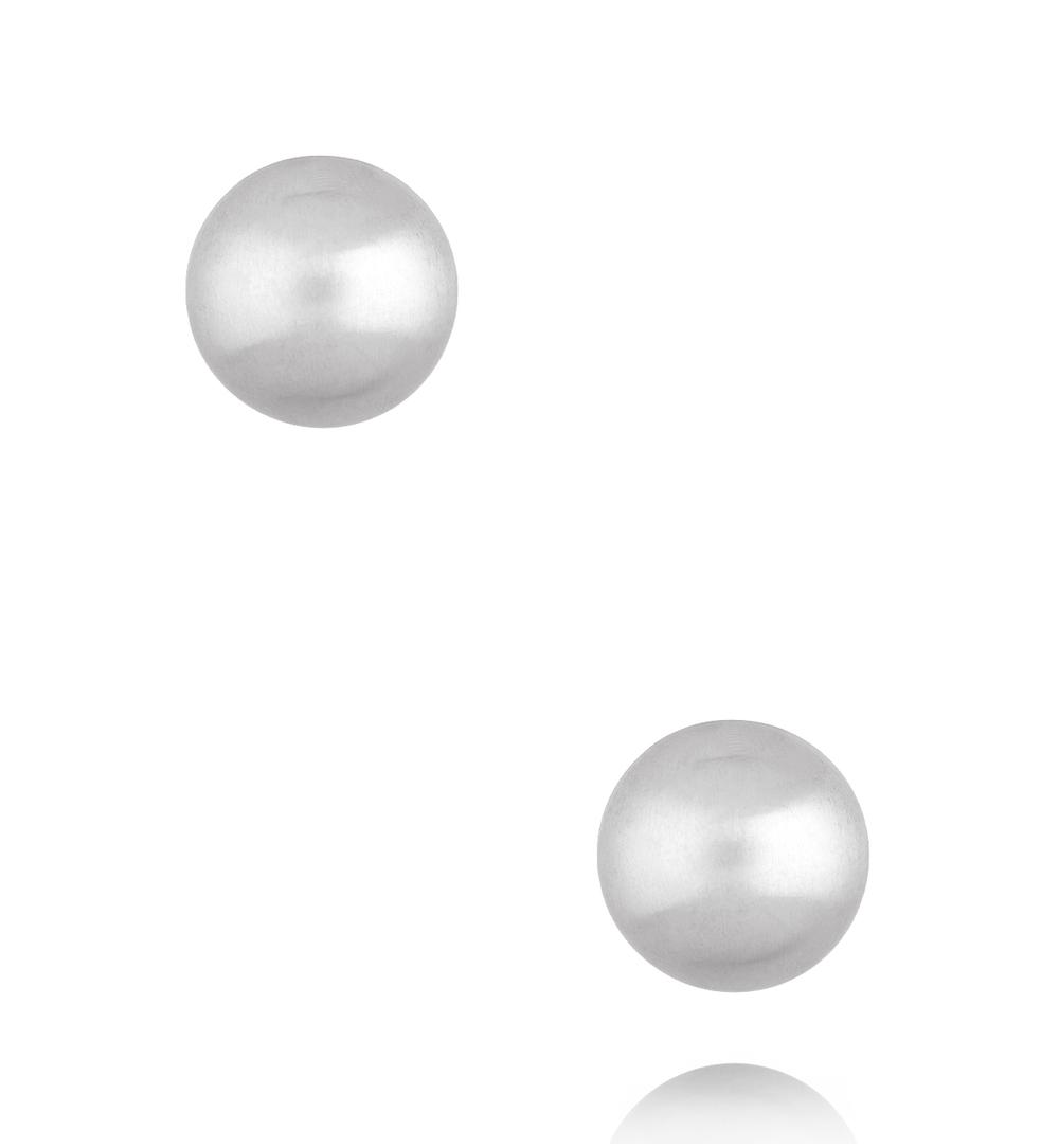 Kolczyki półkola srebrne KSY0638