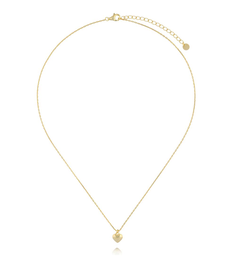 Naszyjnik z serduszkiem złoty NCA0081