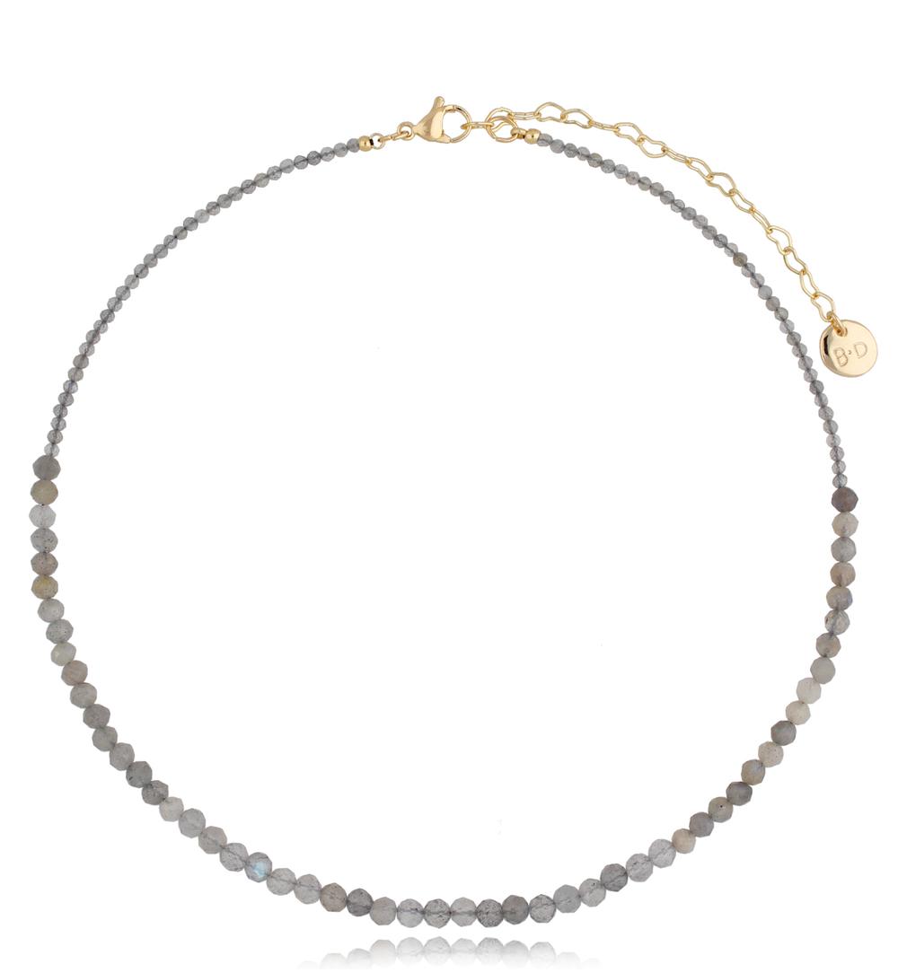 Naszyjnik z labradorytami Cool NTW0453