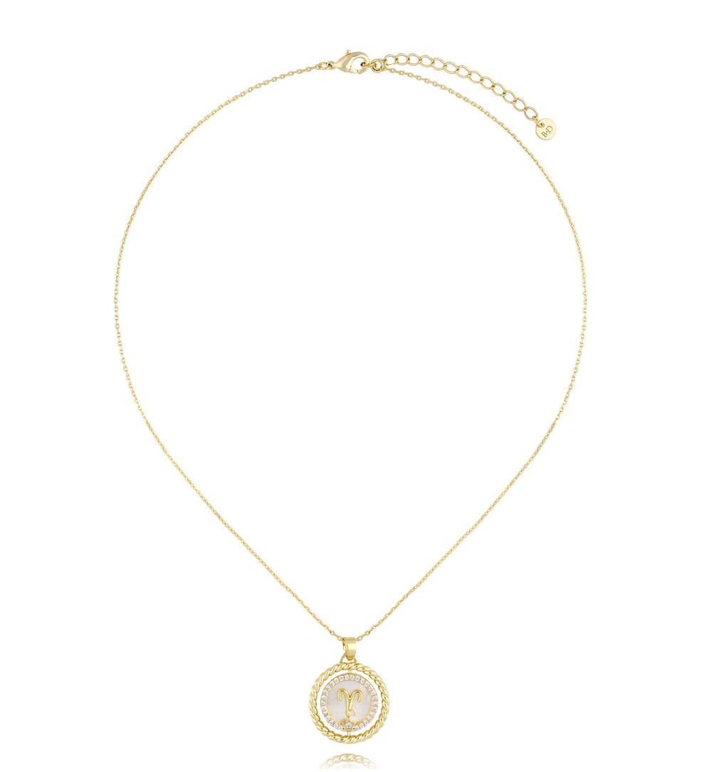 Naszyjnik znak zodiaku Baran NLU0032