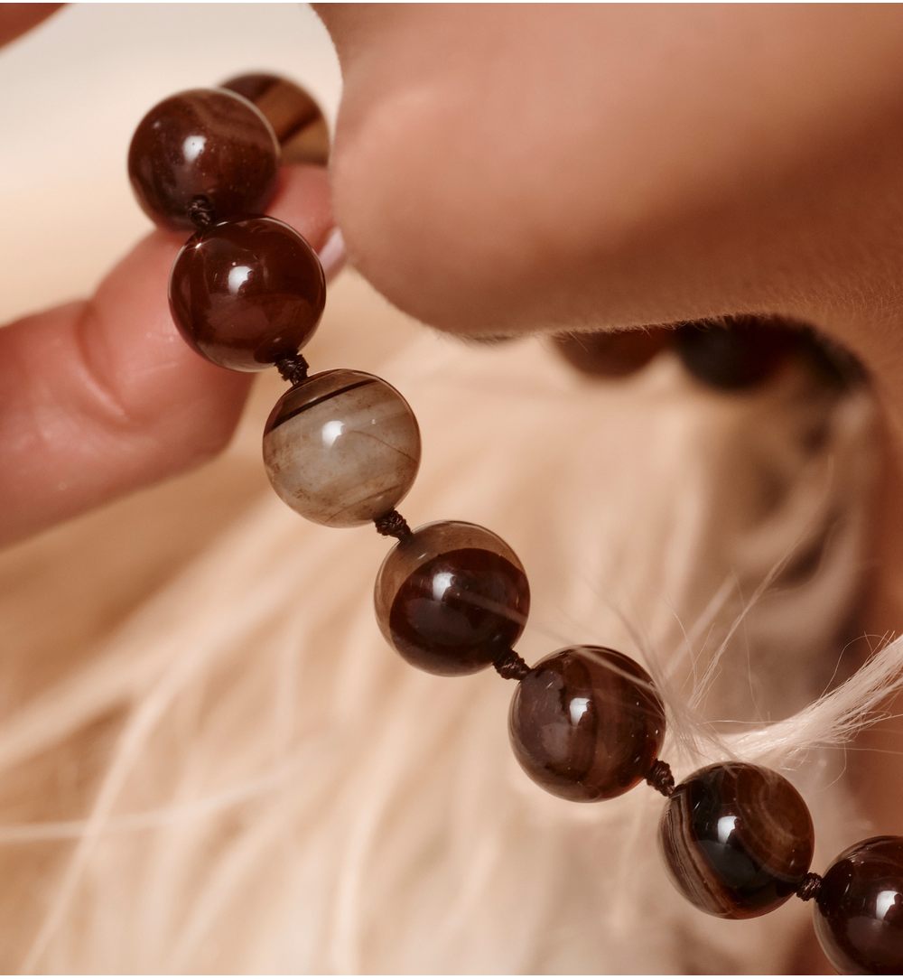 Naszyjnik z tygrysim okiem NPA1532