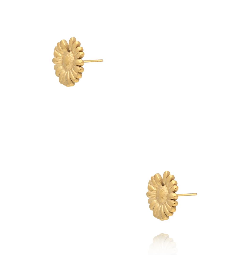 Kolczyki sztyfty w kształcie stokrotki KSY0713