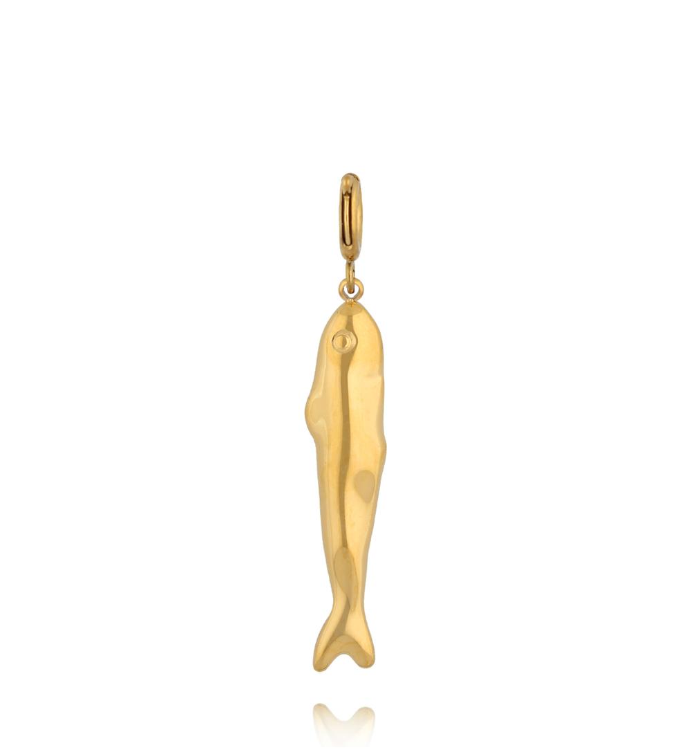 Charms złota smukła rybka CHA0123