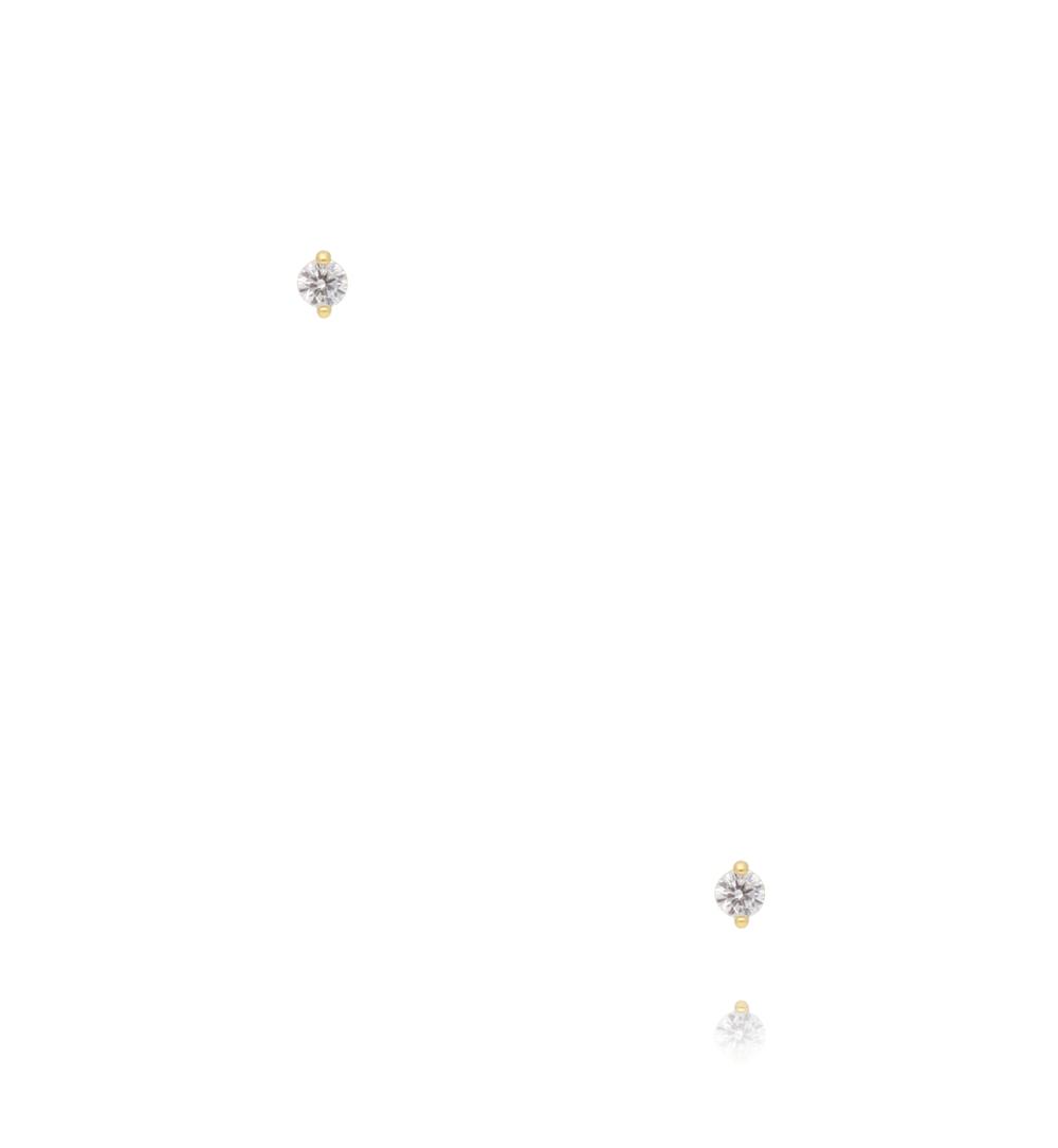 Zestaw złotych kolczyków KCA0194