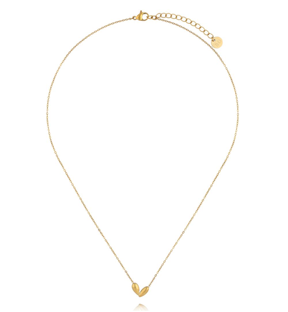 Naszyjnik z subtelnym motywem serca NSY0846