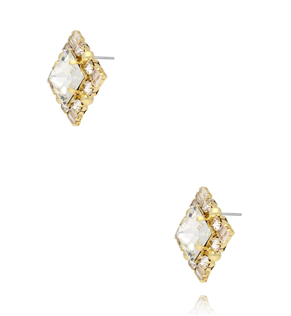 Kolczyki z cyrkoniami złote KSS2198