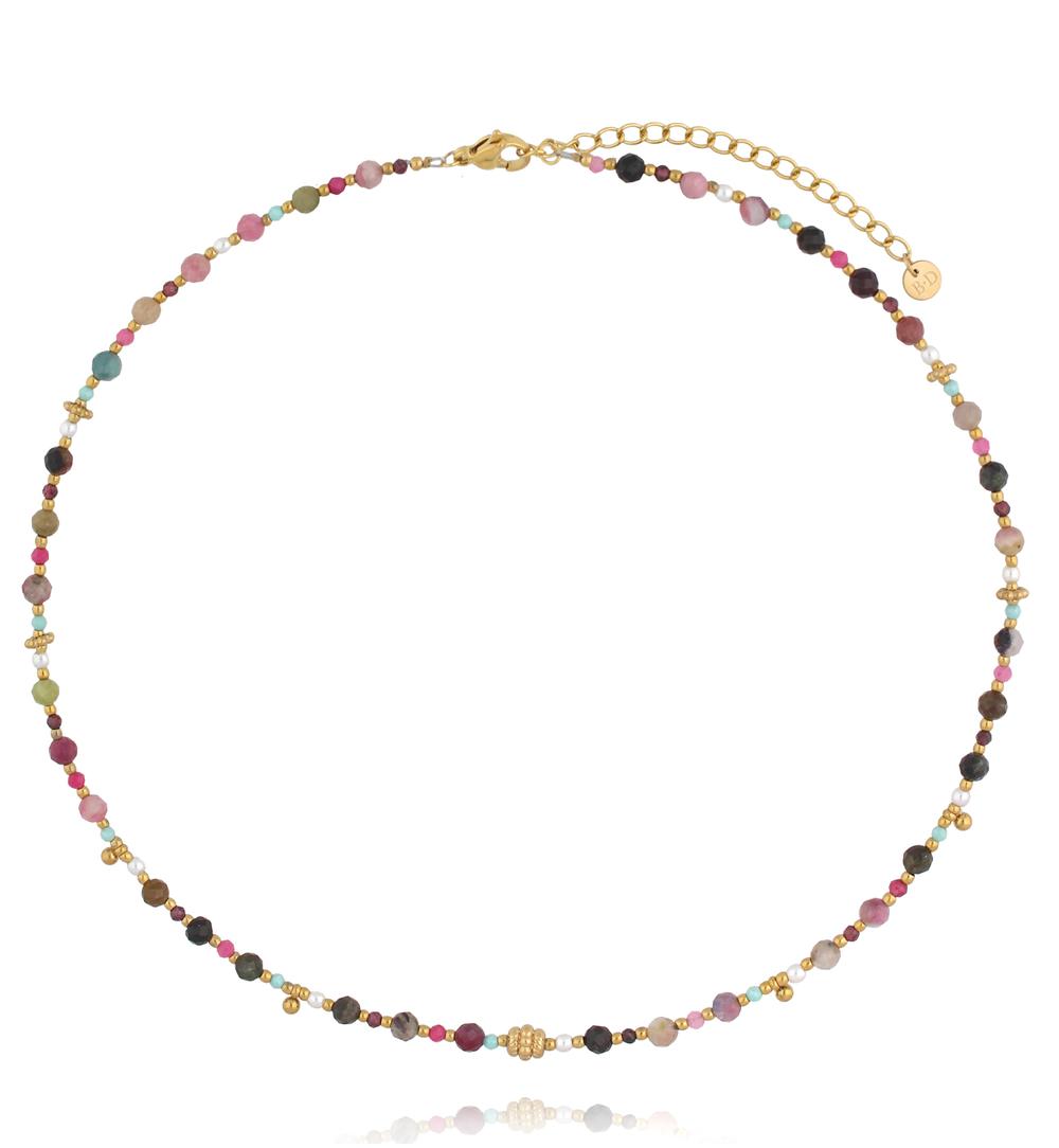 Naszyjnik z naturalnych kamieni NEA0085